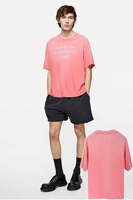アクネストゥディオズスーパーコピー Acne Studios 1996 ロゴプリント入り半袖Tシャツ