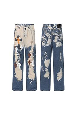クロムハーツ クラシックのファッションジーンズ
