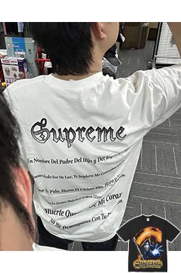 シュプリームコピー SUPREME アメリカンストリートスタイル　デスプリント半袖Tシャツ
