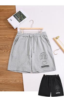 クロムハーツ 手作りの花柄ショートパンツ