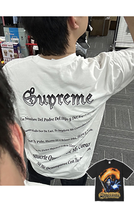 シュプリームコピー SUPREME アメリカンストリートスタイル　デスプリント半袖Tシャツ