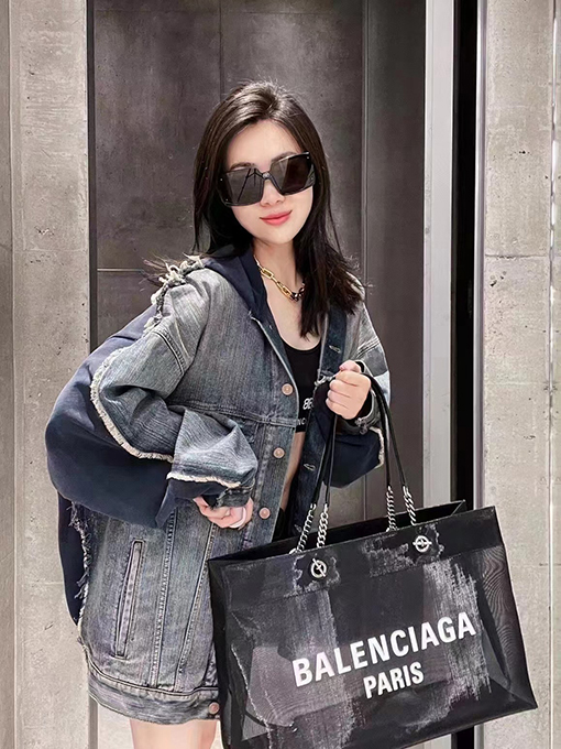 バレンシアガ デニム ジャケット スーパーコピー BALENCIAGA パッチ