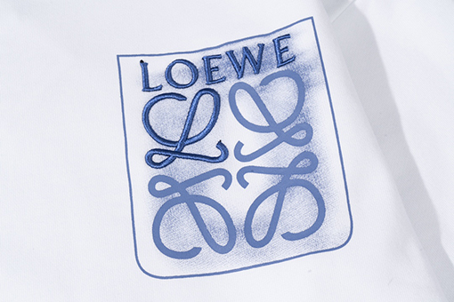 ロエベ スウェットTシャツ LOEWE コピー 刺繍グラフィティテクスチャー