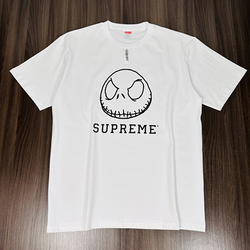 シュプリーム 半袖Tシャツ SUPREME スーパーコピー スカルスマイル