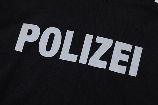 ヴェトモン パーカースーパーコピー VETEMENTS POLIZEI プリント入り