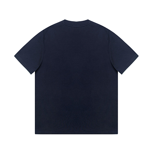 ロエベ新しい胸の刺繍ロゴ半袖Tシャツ