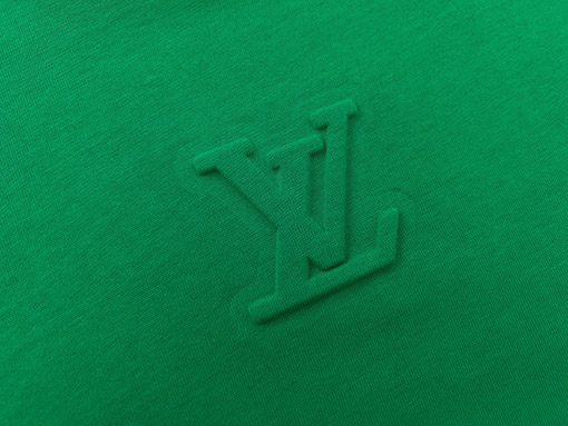 ルイヴィトン 新しい3Dエンボス半袖Tシャツ