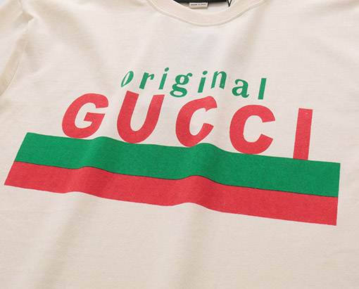 グッチスーパーコピー公式サイトのプリントOriginal Gucci半袖シャツ
