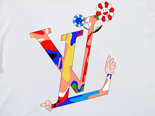 ルイヴィトンスーパーコピー  プリントTシャツ