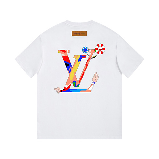 ルイヴィトンスーパーコピー  プリントTシャツ
