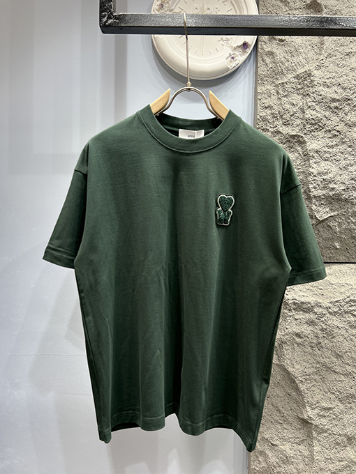 アミミニロゴ刺繍 半袖Tシャツ