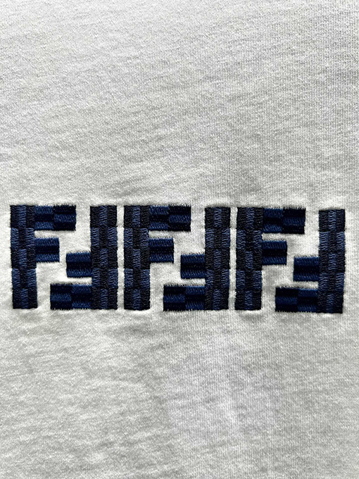 フェンディ  新作 ダブルFロゴ 半袖Tシャツ