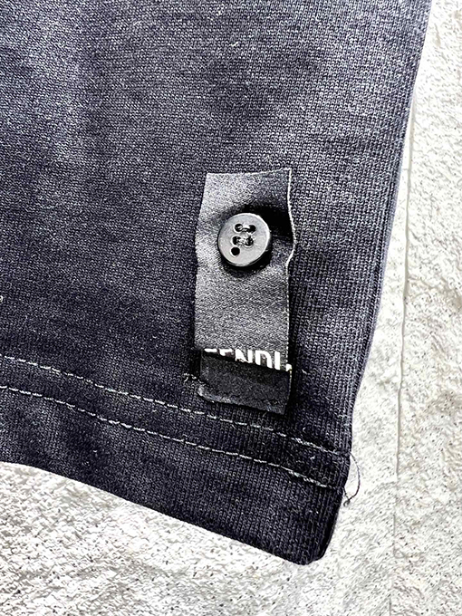 フェンディ  新作 ダブルFロゴ 半袖Tシャツ