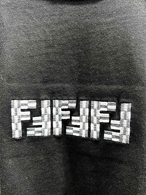 フェンディ  新作 ダブルFロゴ 半袖Tシャツ