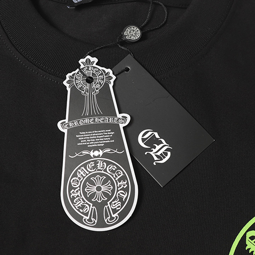 クロムハーツ梵字馬蹄プリント半袖Tシャツ