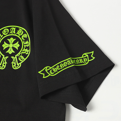 クロムハーツスーパーコピークロス・シックスカラープリント半袖Tシャツ