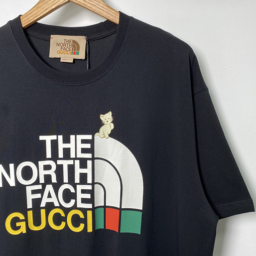 THE NORTH FACE TNF X GUCCI半袖Tシャツ