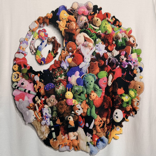 ステューシー ドールロゴ8号ボールプリント半袖Tシャツ