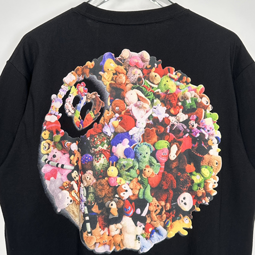 ステューシー ドールロゴ8号ボールプリント半袖Tシャツ