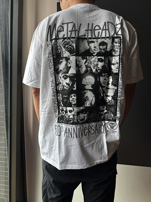 ステューシー3M反射ブラックバンドキャラクターTシャツ