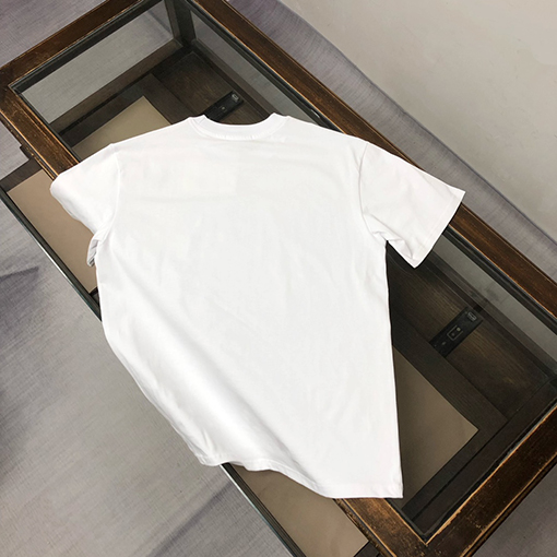 モンクレール ロゴ柄プリントラウンドネック半袖Tシャツ