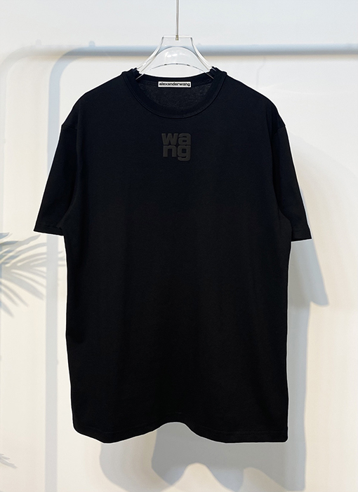 アレキサンダーワン 新しいフォームフォント半袖Tシャツ