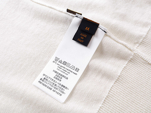 ルイヴィトンスーパーコピー  LV定番のツイストロープロゴニット半袖Tシャツ