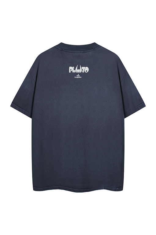 Saint Michael plutoコラボヴィンテージ古着半袖Tシャツ