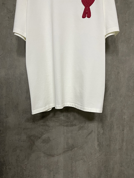 アミ バレンタイン限定の重い半袖Tシャツ