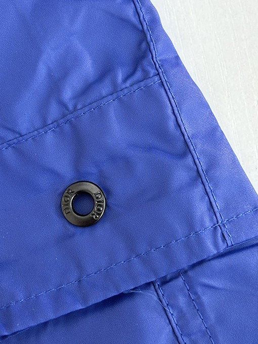 ディオール 新しいCDロゴ刺繍ビーチショーツ