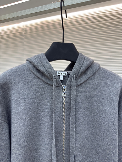 ロエベスーパーコピー 秋冬の新しい Loewe  Anagram ジップアップパーカー