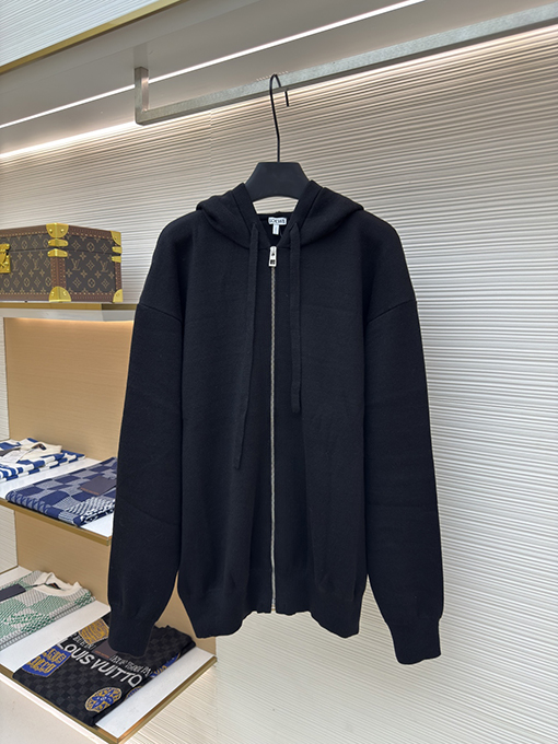 ロエベスーパーコピー 秋冬の新しい Loewe  Anagram ジップアップパーカー