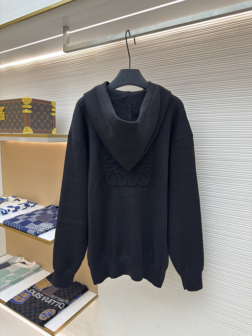 ロエベスーパーコピー 秋冬の新しい Loewe  Anagram ジップアップパーカー