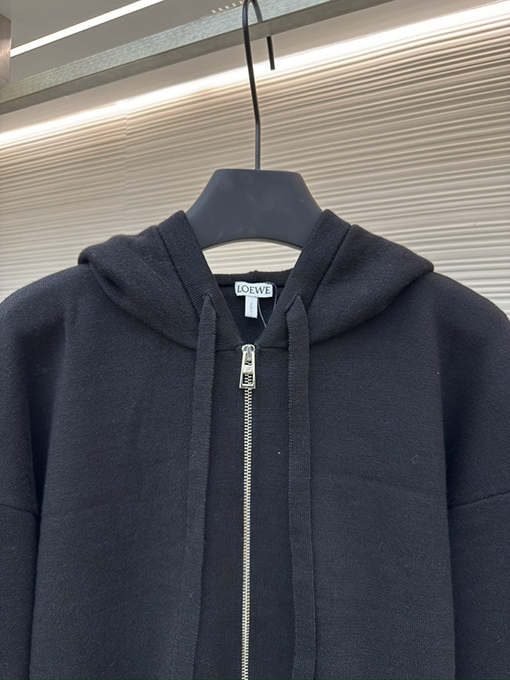ロエベスーパーコピー 秋冬の新しい Loewe  Anagram ジップアップパーカー