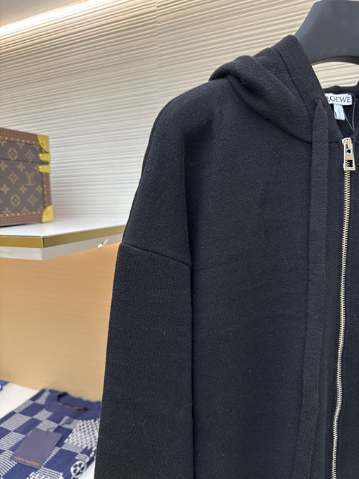 ロエベスーパーコピー 秋冬の新しい Loewe  Anagram ジップアップパーカー