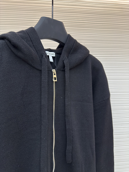 ロエベスーパーコピー 秋冬の新しい Loewe  Anagram ジップアップパーカー