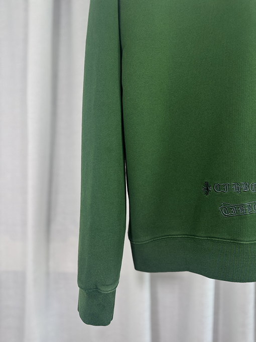 クロムハーツ 新しいトップウォッシュパッチ刺繍カップルパーカー