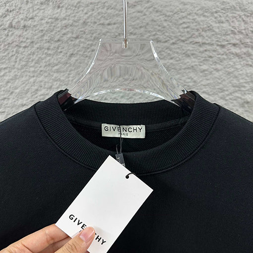 ジバンシイスーパーコピー シンプルな文字刺繍クルーネックスパーカー
