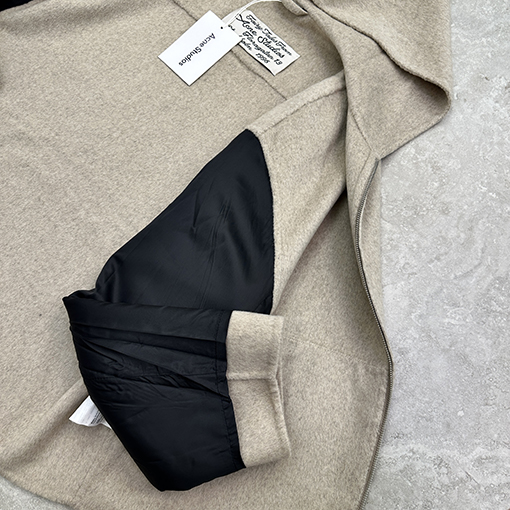 アクネストゥディオズ カシミアジップアップジャケット