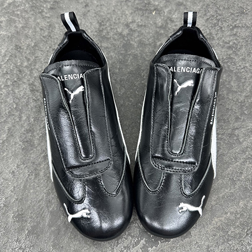 バレンシアガコピー Balenciaga SPEEDCAT ジョイントシリーズ ブラック＆ホワイト 牛革スニーカー