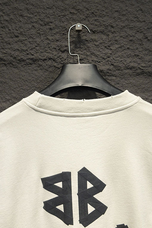 バレンシアガコピー Balenciaga テープオンクルーネックスウェットシャツ