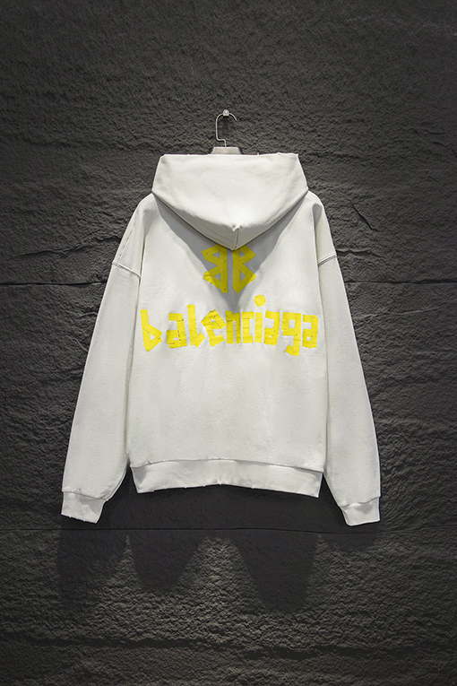 バレンシアガ Balenciaga 新しいテープフード付きスウェットシャツ