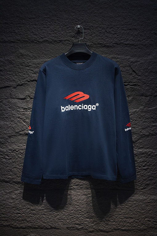 バレンシアガ Balenciaga 刺繍入り長袖シャツ