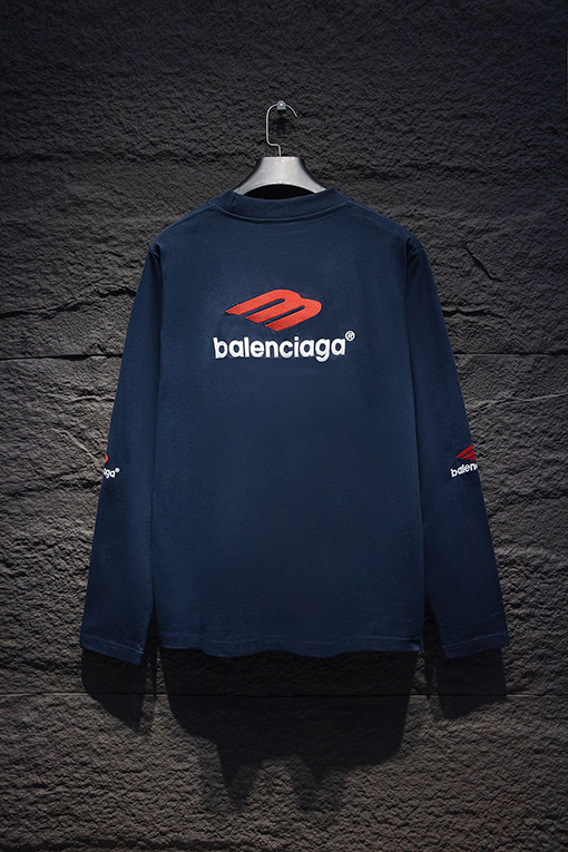 バレンシアガ Balenciaga 刺繍入り長袖シャツ