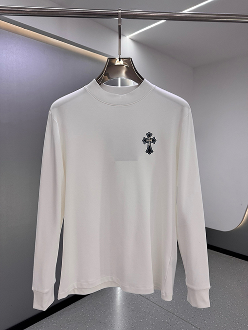 クロムハーツコピー 秋冬メンズタートルネックベースレイヤーシャツ