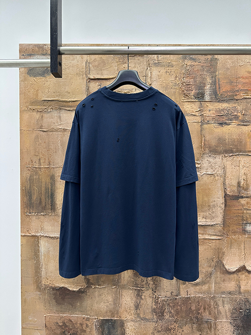 アクネストゥディオズコピー Acne Studios フェイクツーピース長袖シャツ
