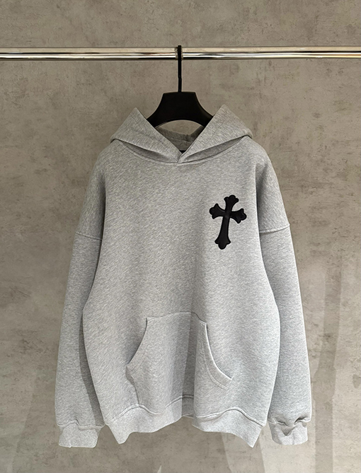 クロムハーツ クラシック長袖フード付きスウェットシャツ