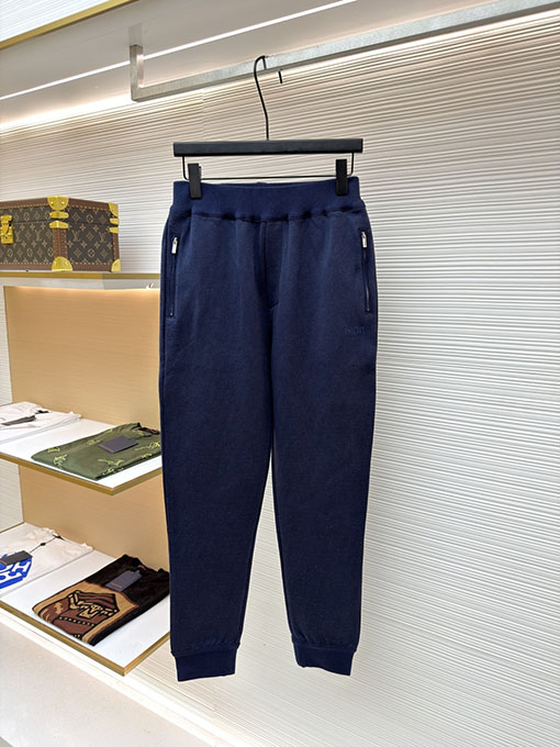 ディオール モノグラムウールとカシミアのジョガーパンツ