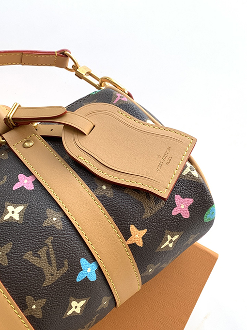 ルイヴィトン Keepall Monogram Eclipse Reverse クラシックピローバッグ M24849