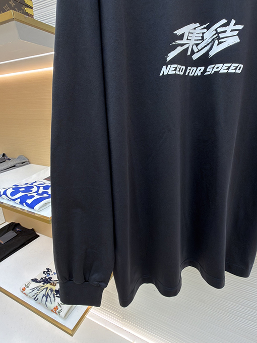 バレンシアガ Balenciaga  ニードフォースピードコラボレーション ロングスリーブシャツ